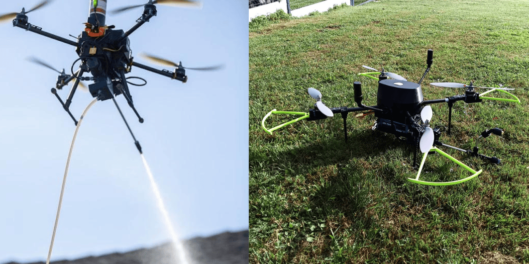 LTD VERCORS Intervention demoussage de toiture par drone a Rumilly LTD VERCORS Intervention demoussage de toiture par drone a Rumilly